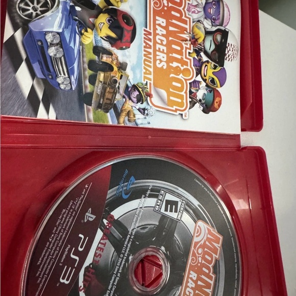 Sony ModNation Racers PS3 - Red Case - Picture 2 of 2